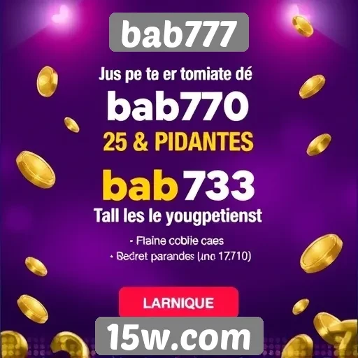 Promoções especiais no bab777 atraem novos jogadores